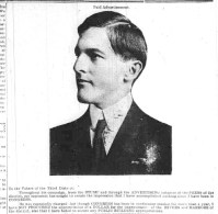 Emmett in a campaign ad.