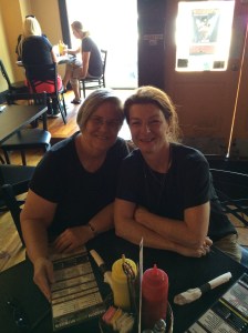 Lunch with Jacki Wilson after the grand tour of historic Pensacola!