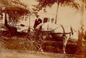 Dr. Wilson on call. Chipley, Florida, 1911