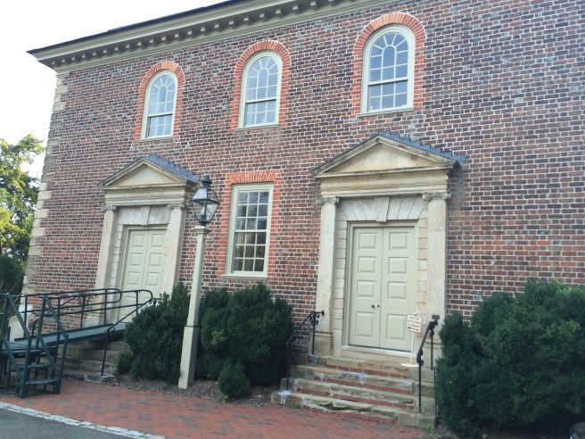 The old church building.