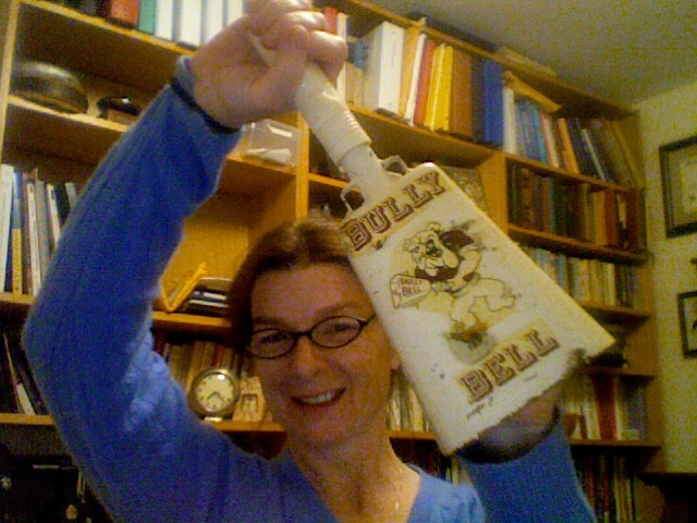 Bully Bell ready to go! MSU vs. Arkansas, at MSU!