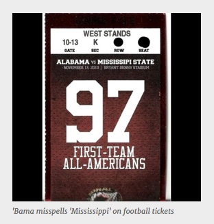 Note the team spellings. Source: AJC.com