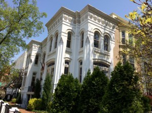 Florida House, at the corner of Second St. NE and East Capitol NE.