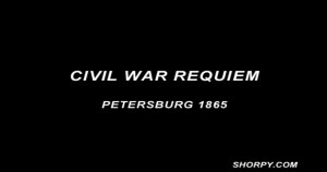 Slideshow with music from Luigi Cherubini, from Shorpy.com. Photos are from Petersburg, 1865. Source: YouTube