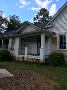 Side entrance, once Dr. Wilson's home office entrance. 