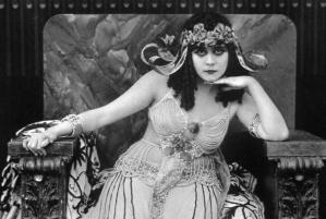 Theda Bara, as Cleopatra. Source: MentalFloss.com