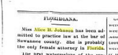 From the Florida Agriculturist, vol 25, p. 219, for 1898. The reporters didn't know about Lou Pinnell, obviously.