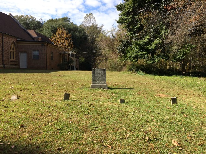 They are, left to right, Emma O Maxwell, Emma the daughter; John, and Simeon. The foot stones have the initials of the deceased.