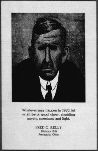 Image of Fred C. Kelly from the Library of Congress. Some of his correspondence is digitized here. Source: LOC