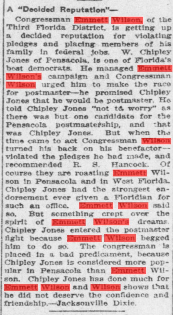 October 14, 1914. The Pensacola Journal. Source: Chronicling America.gov