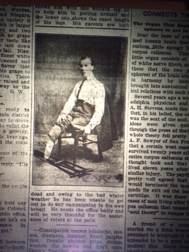 Source: The Sterling Evening Gazette, April, 1906.