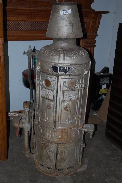 A space-age looking water heater. Source: Pinterest.com