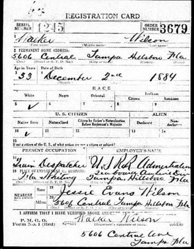 September 12, 1918. Source: Ancestry.com
