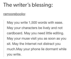 Shared by a friend/fellow writer. Oh, how I wish!