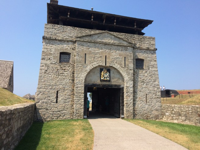 The gatehouse to Ft. Niagara.