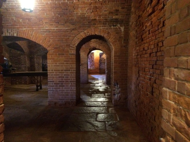 Incredibly well maintained dining quarters and storage areas.