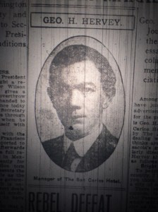 George S. Hervey. Source: The Pensacola Journal, 1909